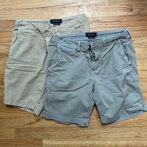 2pr mens American Eagle next level flex shorts